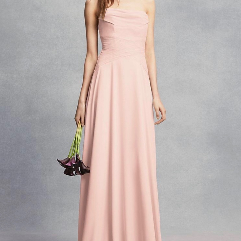 White by Vera Wang Bridesmaid Dress